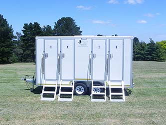 VIP Quad Toilet Outside 2